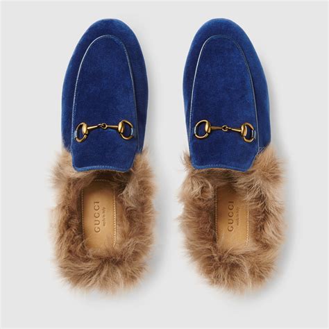 gucci princetown velvet slipper replica|gucci princetown slipper sale.